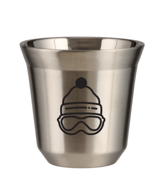Tasse 150 ml ARGENT "Casquette (noir)" Tasse 150 ml ARGENT "Casquette (noir)"
