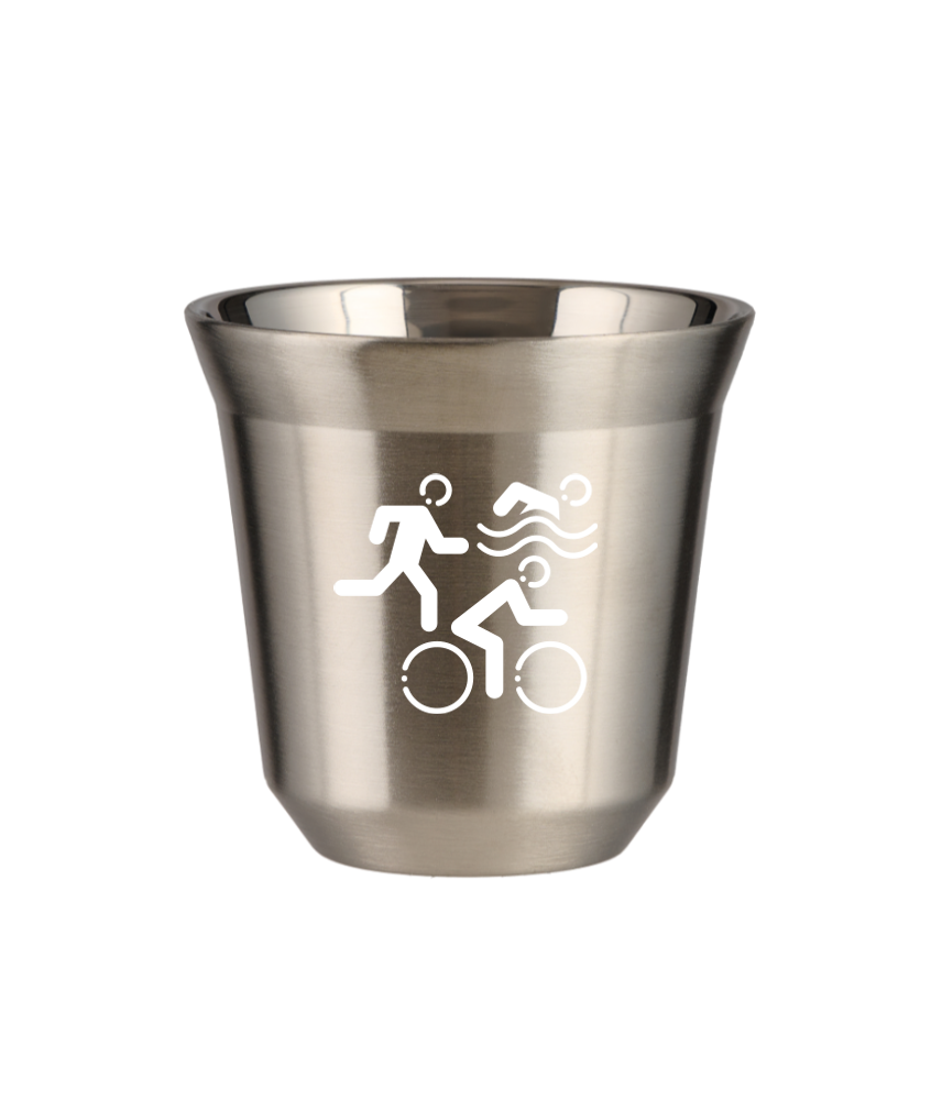 Tasse 150 ml ARGENT "Sports (blanc)"