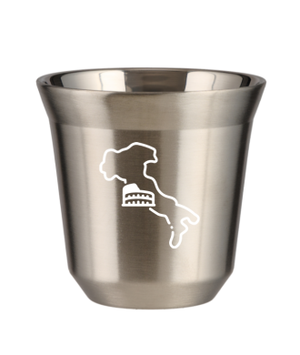 Tasse 150 ml ARGENT "Italie (blanc)" Tasse 150 ml ARGENT "Italie (blanc)"