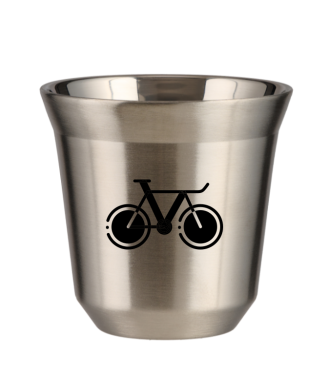 Tasse 150 ml ARGENT "Vélo 1" Tasse 150 ml ARGENT "Vélo 1"
