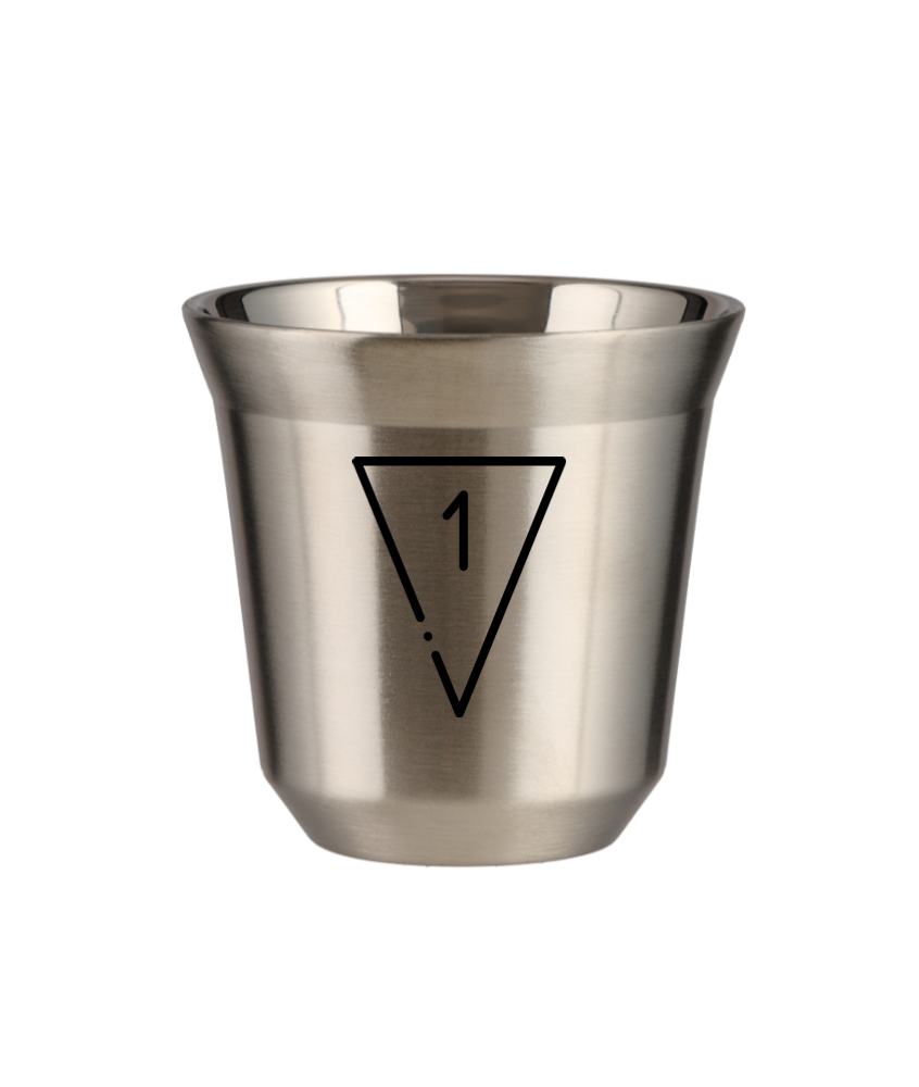 Tasse 150 ml ARGENT "1"