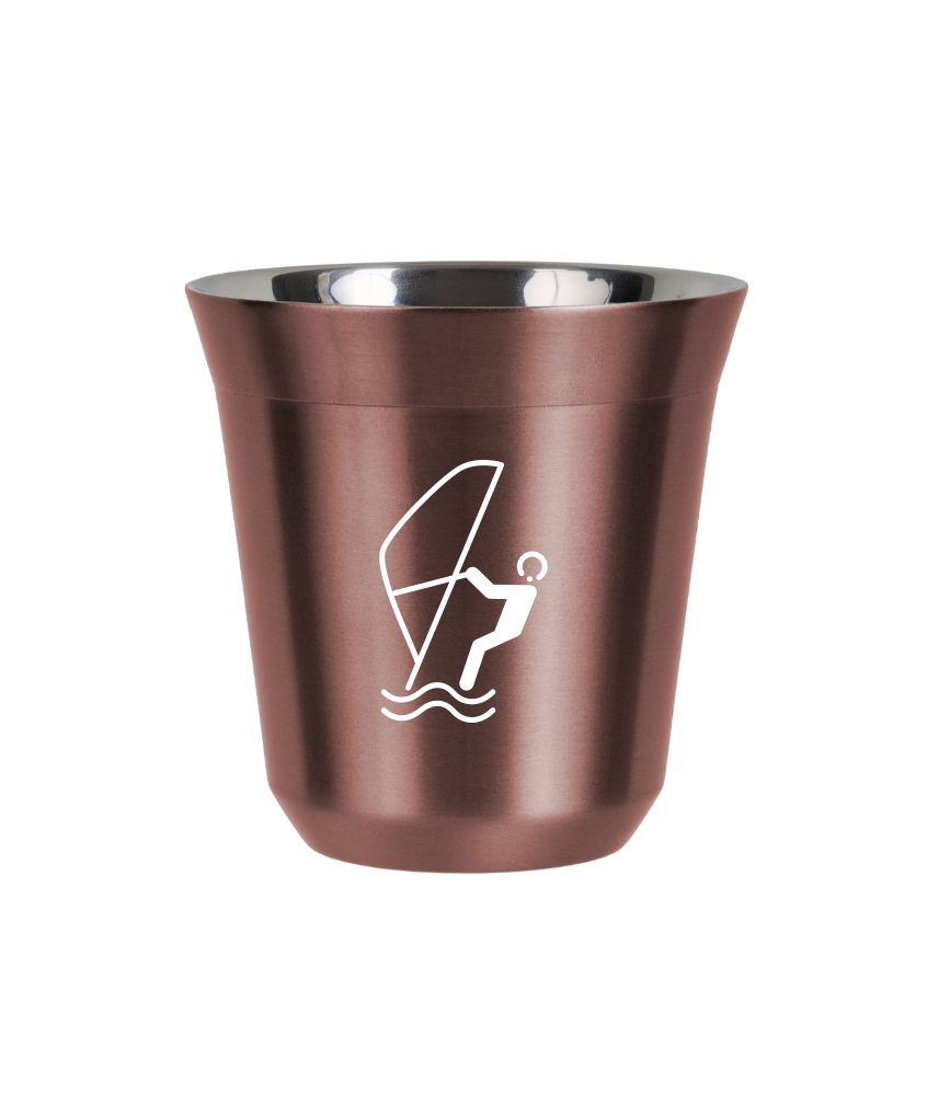 Tasse 150 ml OR ROSE "Sports nautiques (blanc)"