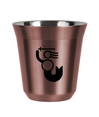 Tasse 150 ml OR ROSE "WARSZAWSKA SYRENKA (noir)" Tasse 150 ml OR ROSE "WARSZAWSKA SYRENKA (noir)"