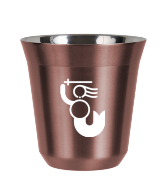 Tasse 150 ml OR ROSE "WARSZAWSKA SYRENKA (blanc)" Tasse 150 ml OR ROSE "WARSZAWSKA SYRENKA (blanc)"