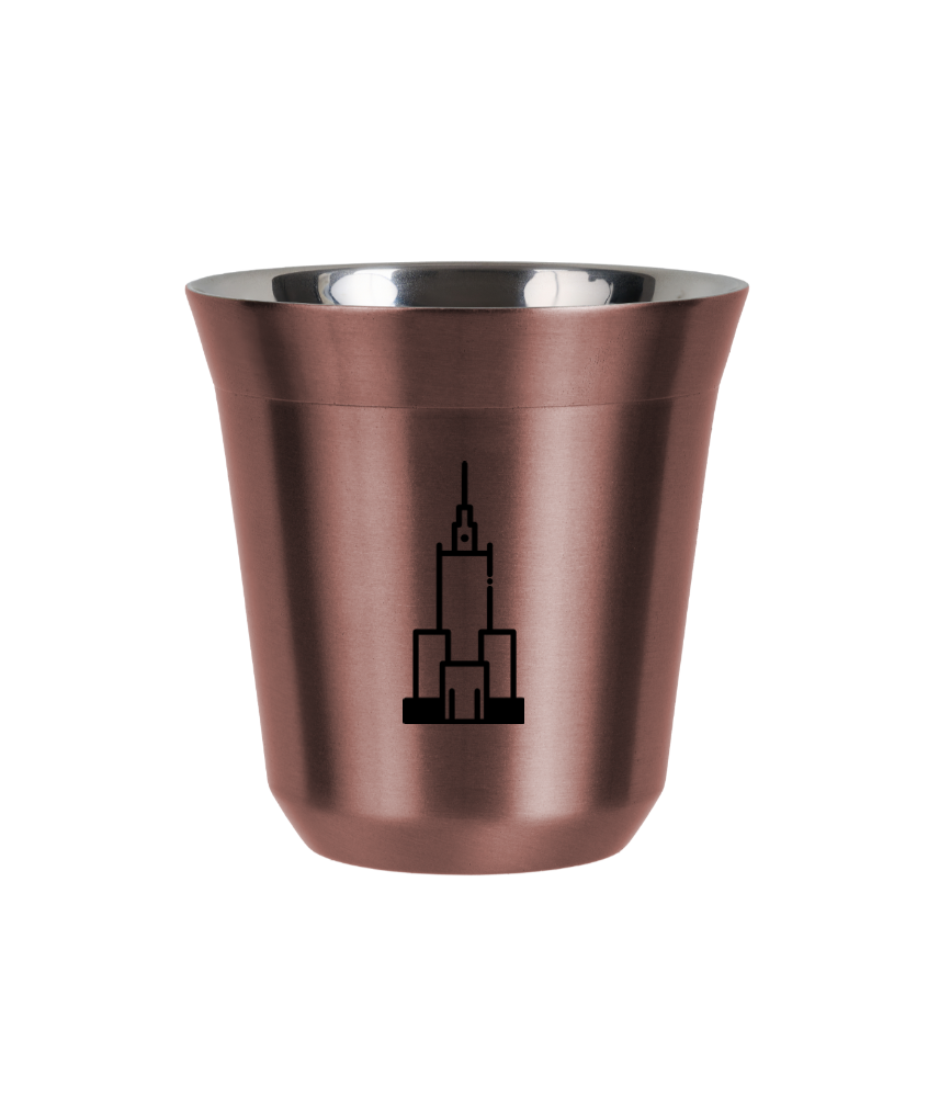Tasse 150 ml OR ROSE "Pałac kultury i nauki (noir)"