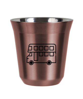 Tasse 150 ml OR ROSE "Bus" Tasse 150 ml OR ROSE "Bus"