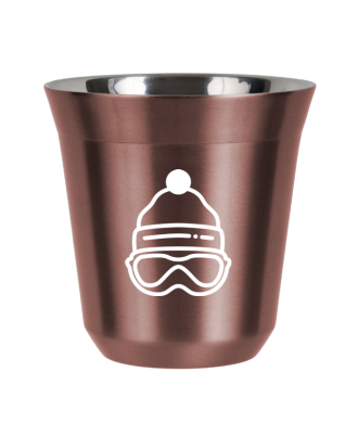 Tasse 150 ml OR ROSE "Casquette (blanc)" Tasse 150 ml OR ROSE "Casquette (blanc)"