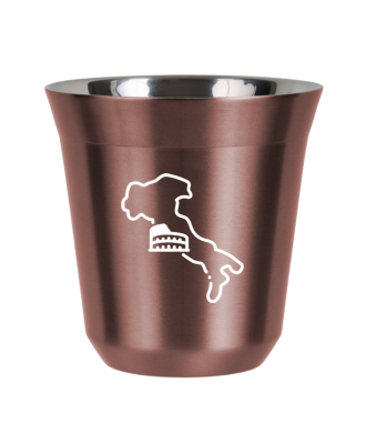 Tasse 150 ml OR ROSE "Italie (blanc)" Tasse 150 ml OR ROSE "Italie (blanc)"