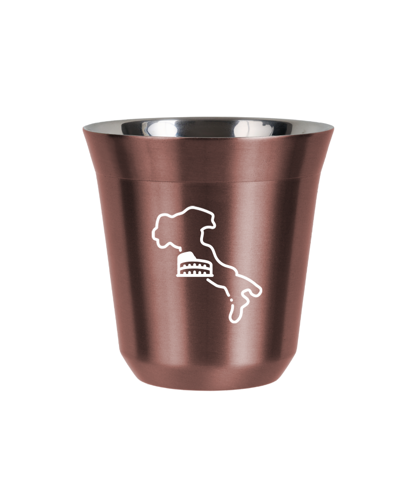 Tasse 150 ml OR ROSE "Italie (blanc)"