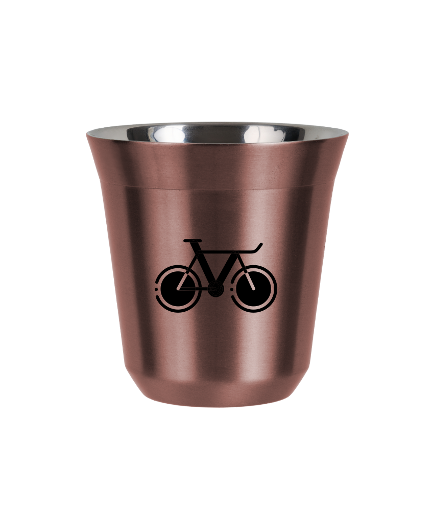 Tasse 150 ml OR ROSE "Vélo 1"