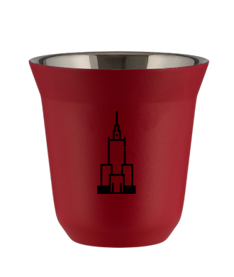 Tasse 150 ml ROUGE "Pałac kultury i nauki" Tasse 150 ml ROUGE "Pałac kultury i nauki"