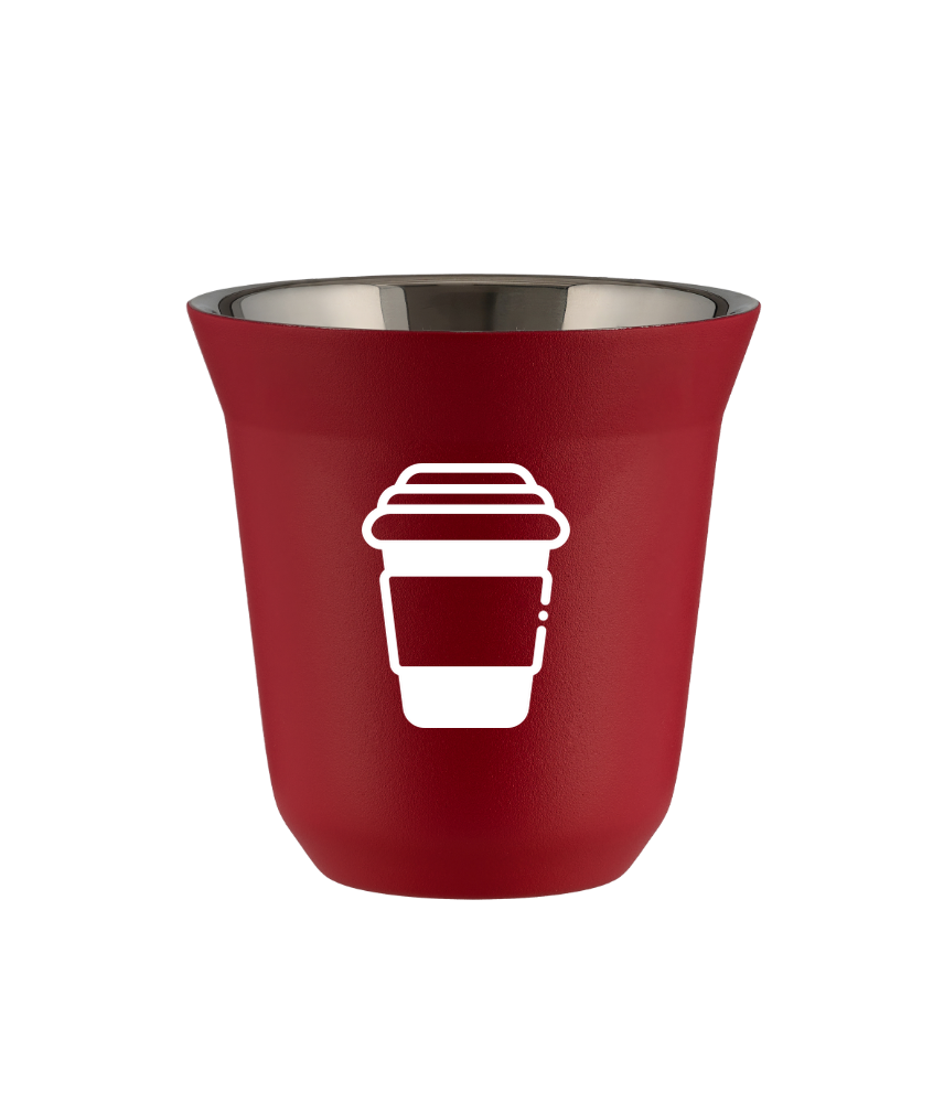 Tasse 150 ml ROUGE "Tasse (blanc)"