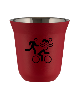 Tasse 150 ml ROUGE "Sports" Tasse 150 ml ROUGE "Sports"