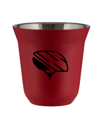 Tasse 150 ml ROUGE "Casque" Tasse 150 ml ROUGE "Casque"