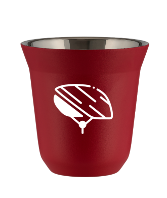Tasse 150 ml ROUGE "Casque (blanc)" Tasse 150 ml ROUGE "Casque (blanc)"