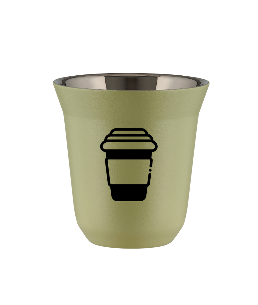 Tasse 150 ml PISTACHE "Tasse (noir)"