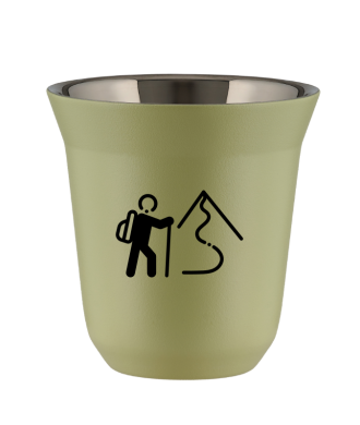 Tasse 150 ml PISTACHE "Escalade 2" Tasse 150 ml PISTACHE "Escalade 2"