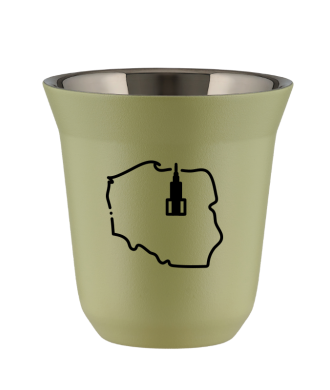 Tasse 150 ml PISTACHE "Pologne (noir)" Tasse 150 ml PISTACHE "Pologne (noir)"