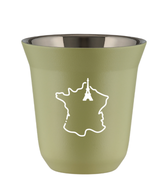 Tasse 150 ml PISTACHE "France (blanc)" Tasse 150 ml PISTACHE "France (blanc)"