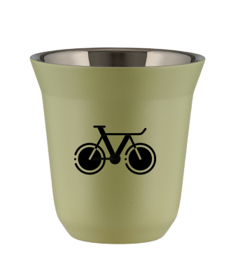 Tasse 150 ml PISTACHE "Vélo 1" Tasse 150 ml PISTACHE "Vélo 1"
